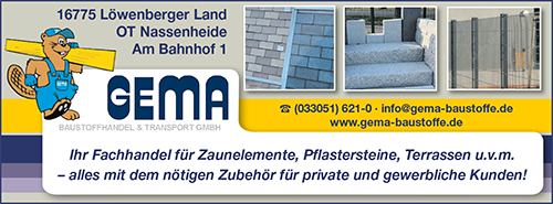 Ihr Baustoffhandel im Löwenberger Land